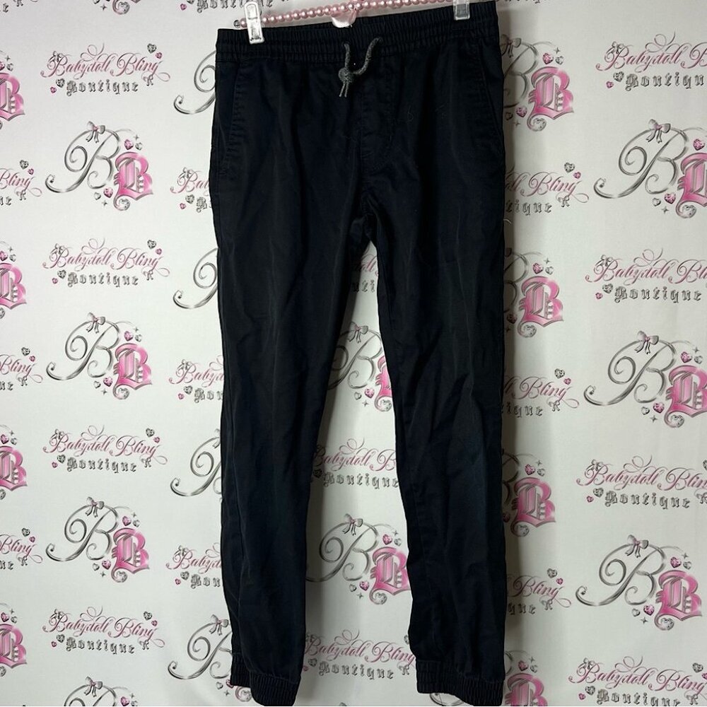 Volcom pants joggers kids Dark Jogger Pants pockets stretch waist